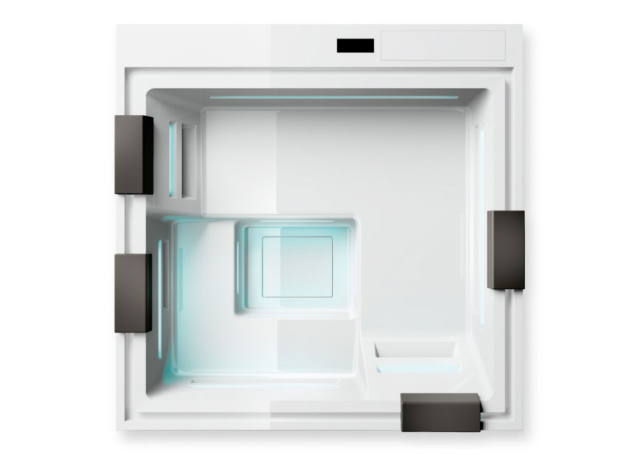 Top view of Phantom Spa